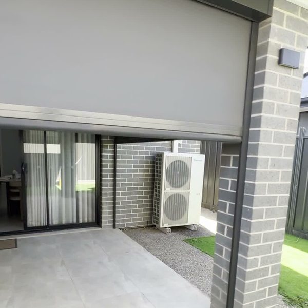 Ziptrak Outdoor Blinds installed in Adelaide by Cosy Blinds & Curtains